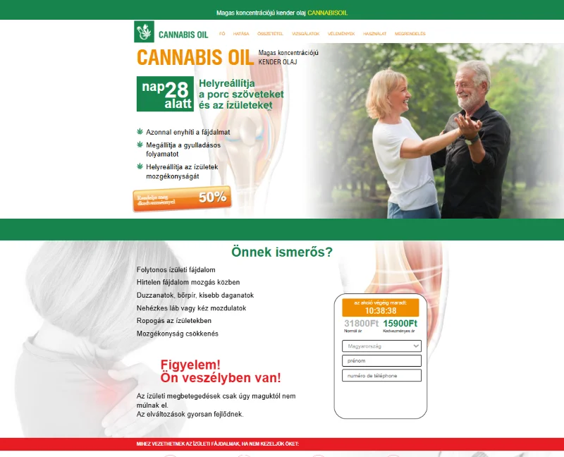 Kannabisz olaj termék kép