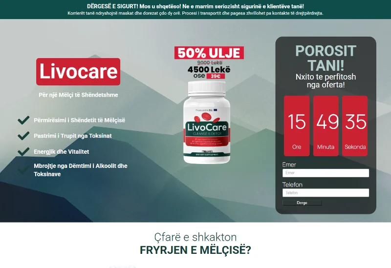 Slika LivoCare proizvoda