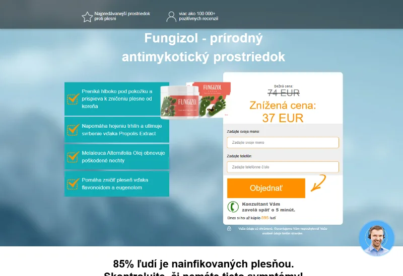 Fungizol produkt