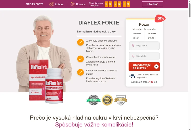 DiaFlex Forte balenie