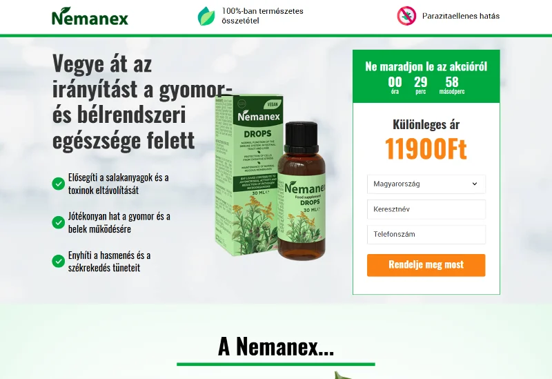 Nemanex termék kép