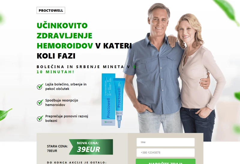 Proctowell izdelek